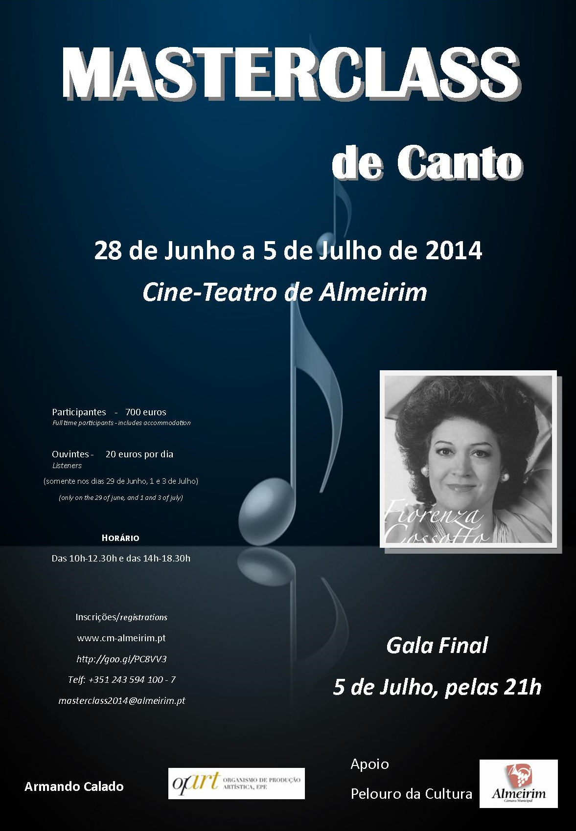 Master Class de Canto 2014