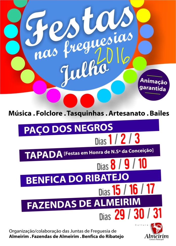 Festas Freguesias 2016 info