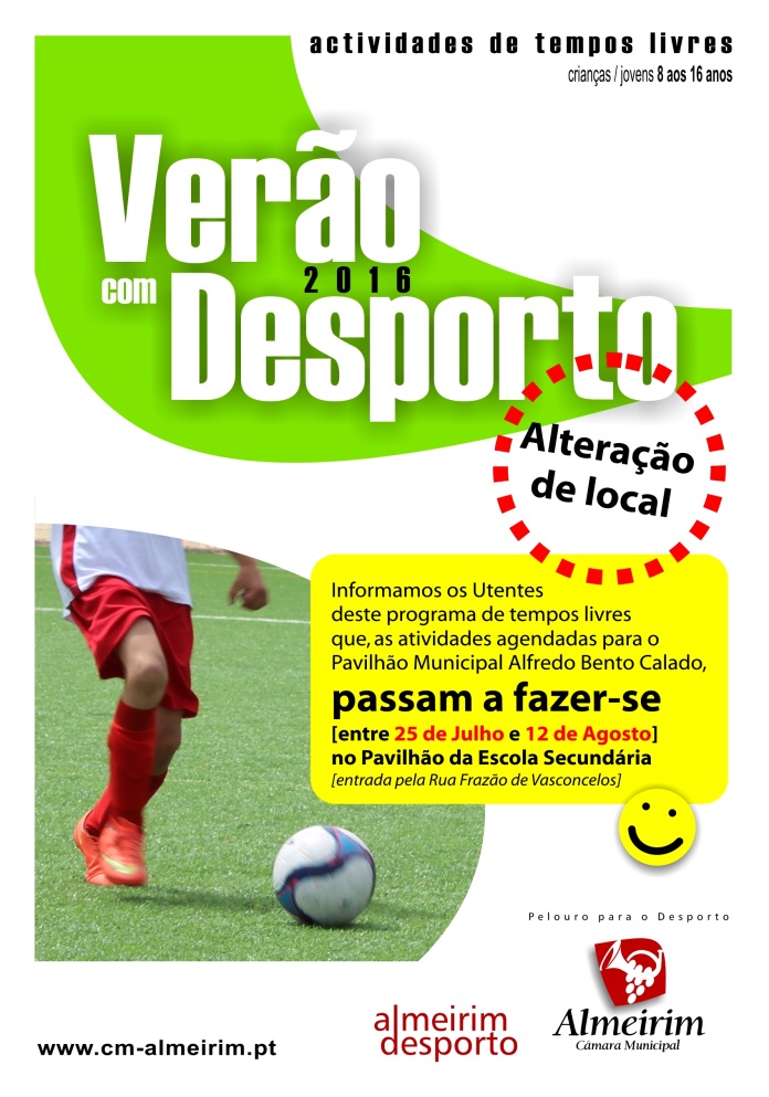 verão com desporto 2016 alteração abc