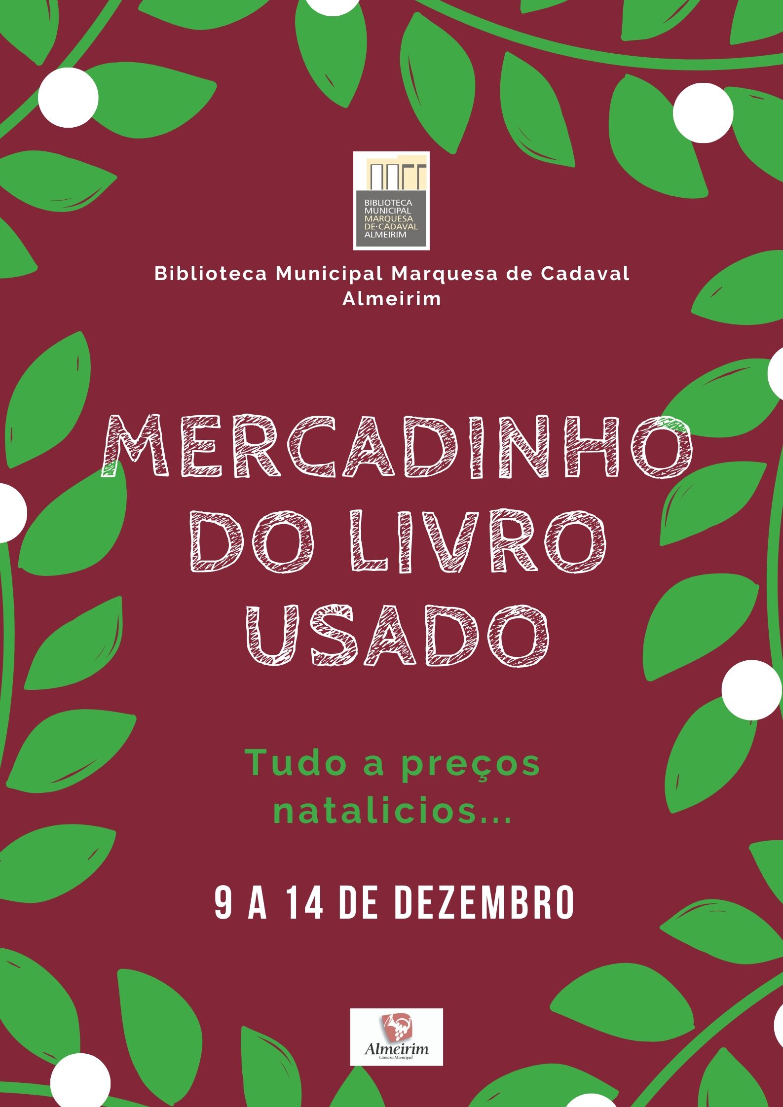 Mercadinho do livro usado 2019