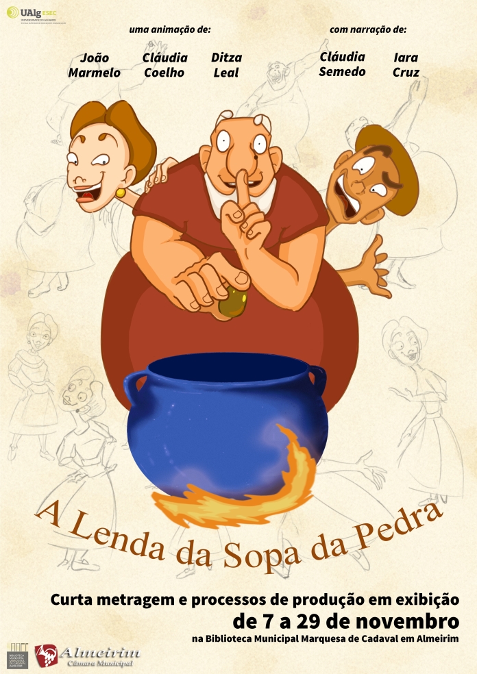 cartaz a lenda da sopa da pedra