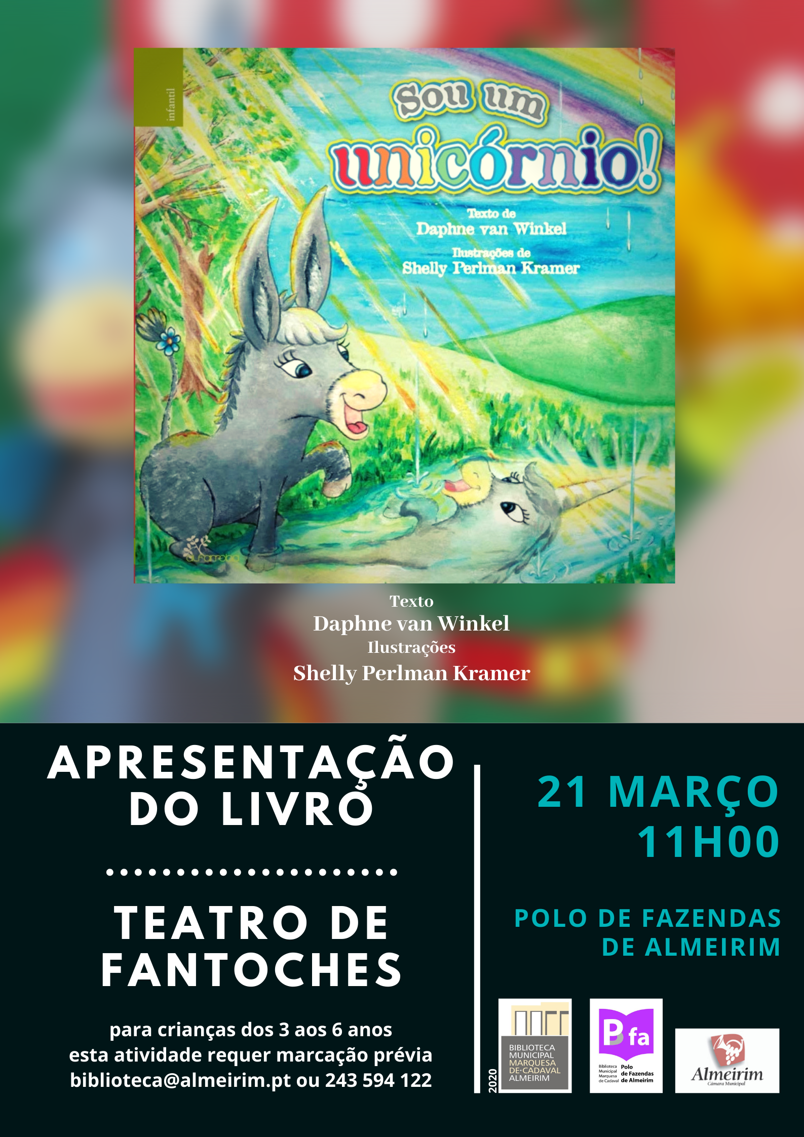 Apresentação do livro Teatro de fantoches