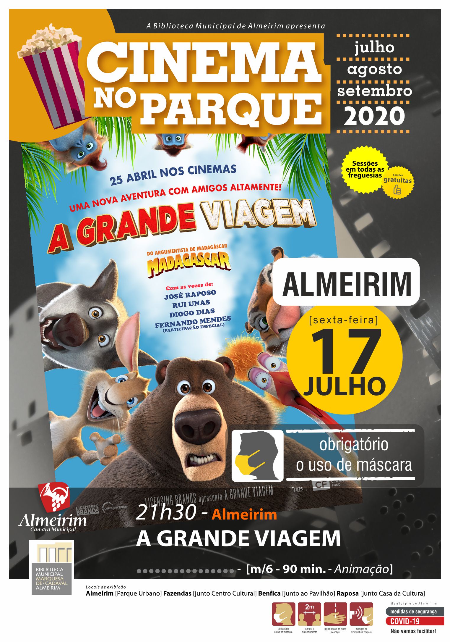 Cinema parque 2020 almeirim 17 julho