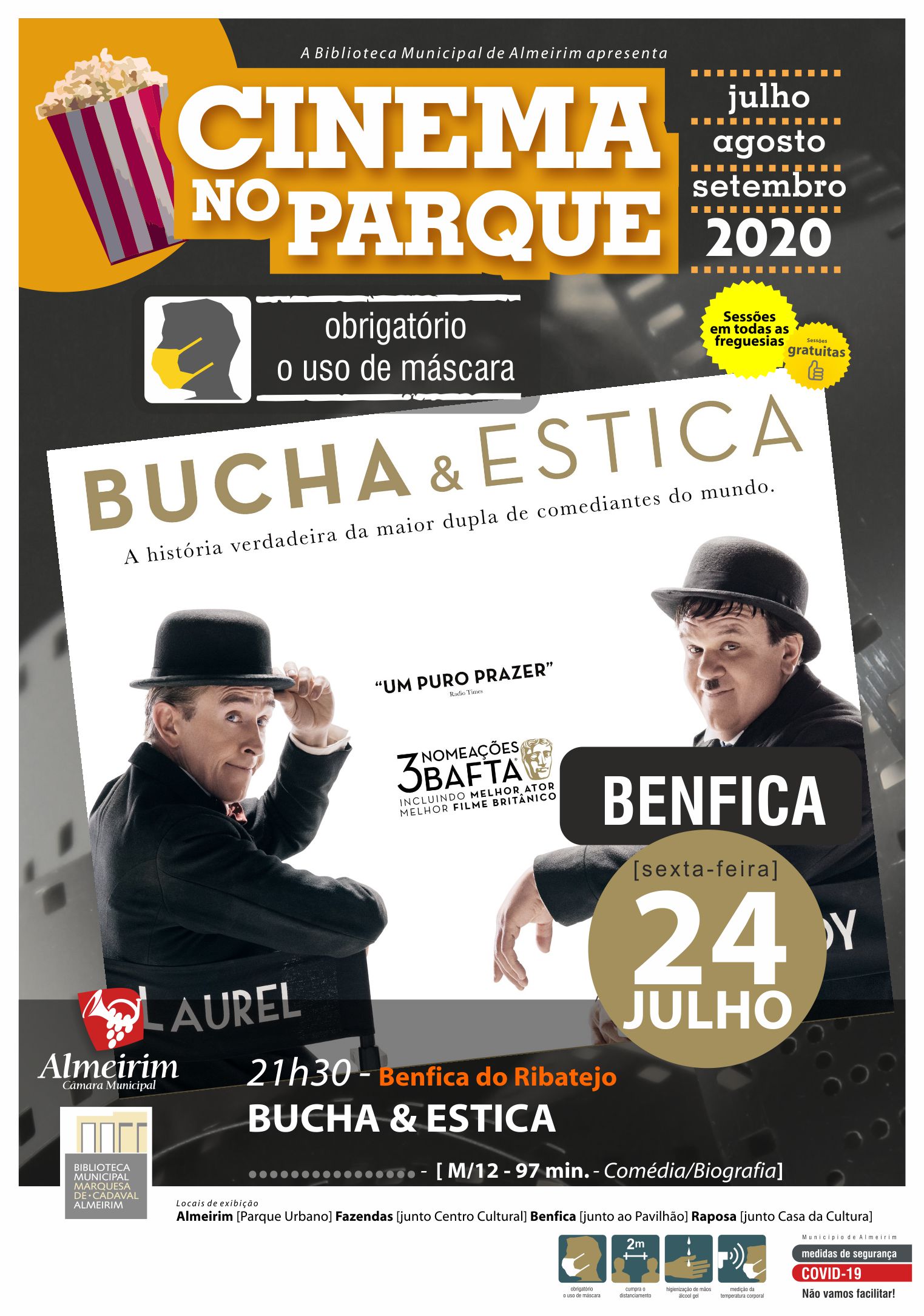 Cinema parque 2020 benfica 24 julho