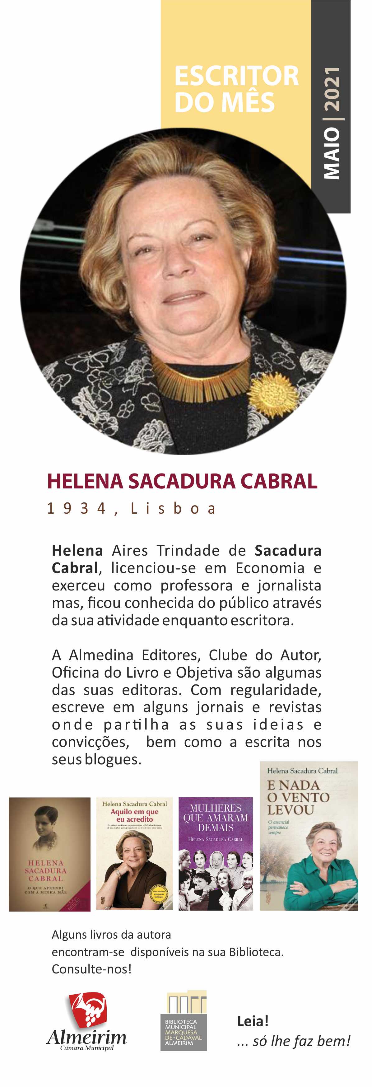 Biblio 2021 escritor mes helenaSC