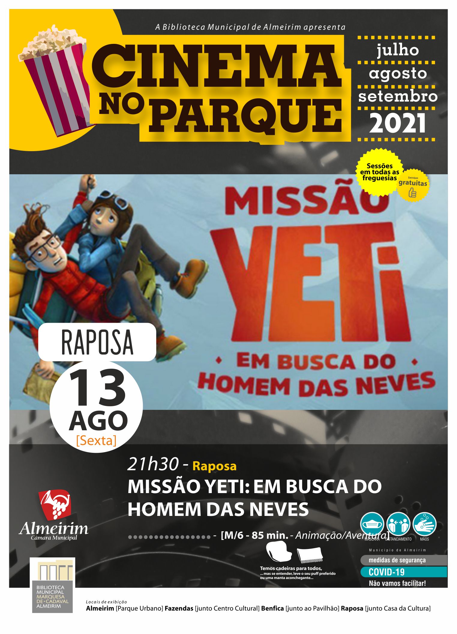 cinema no parque 2021 13ago raposa