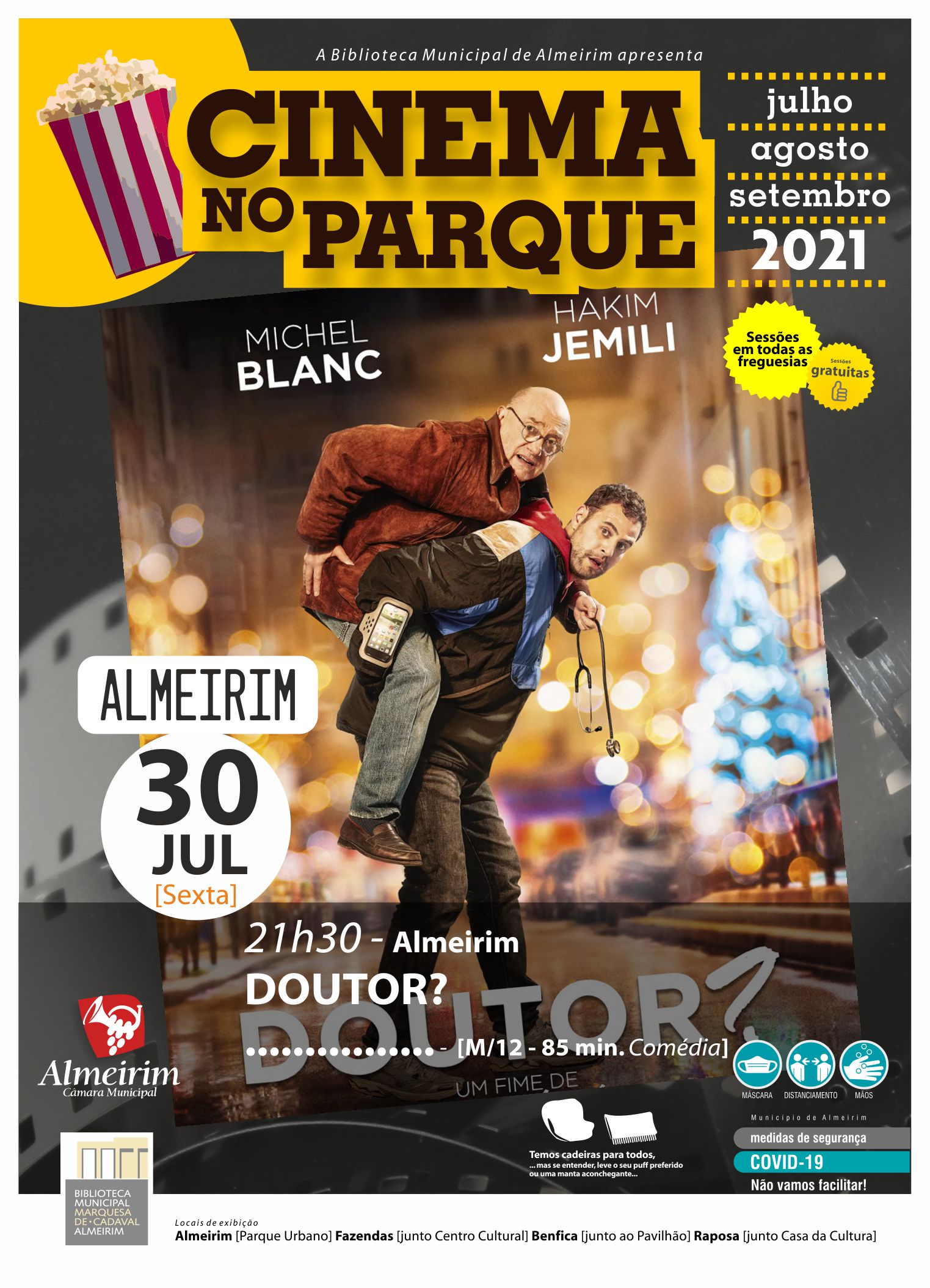 cinema no parque 2021 almeirim30julho