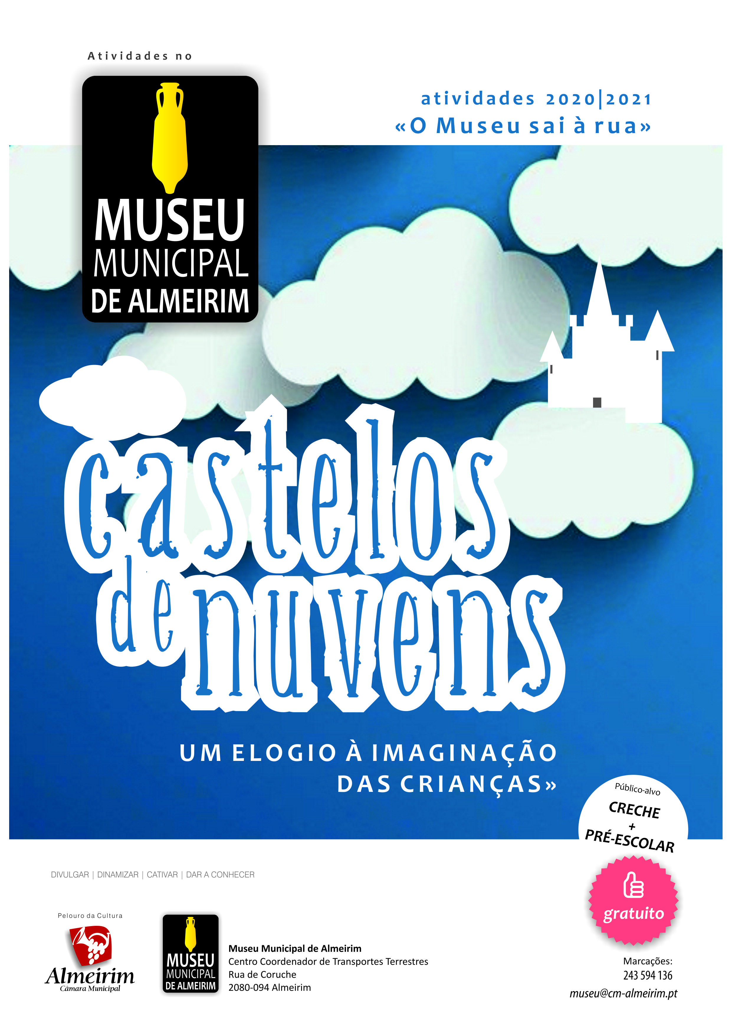 museu 2021 castelos de nuvens