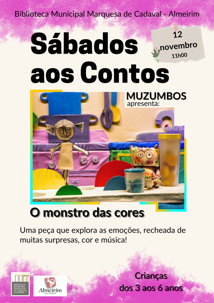 Sábados aos Contos novembro 22