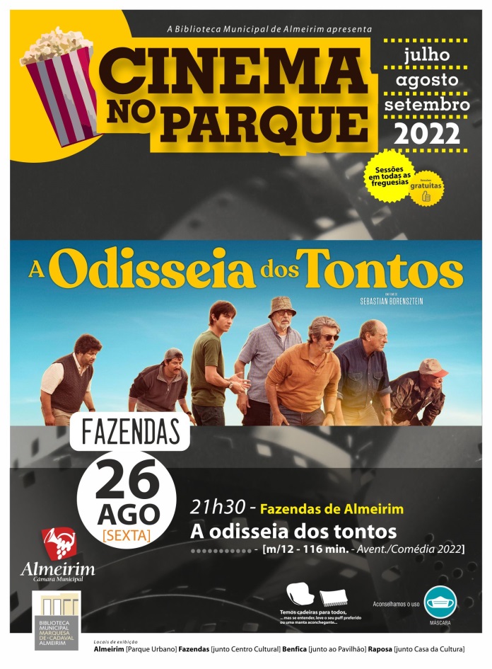 cinema parque 2022 odisseia tontos 26ago