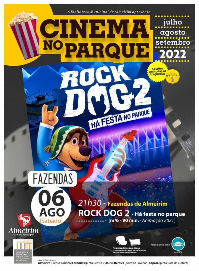 cinema parque 2022 rock dog 06ago