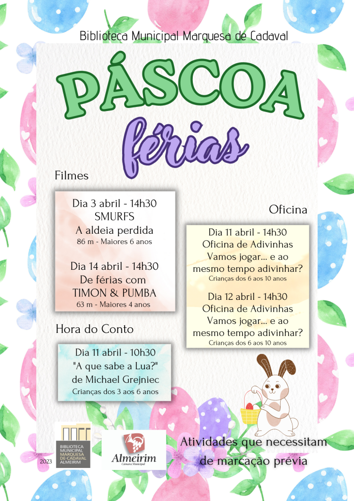 PÁSCOA   ferias