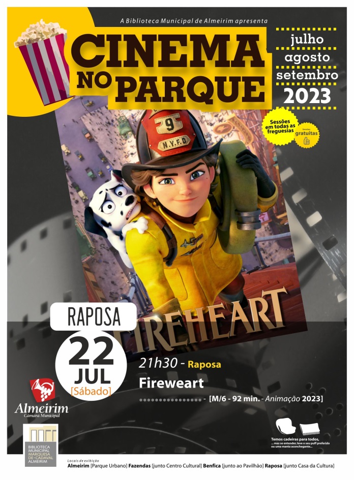 cinema no parque 2023 fireheart 22jul