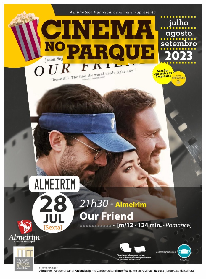 cinema no parque 2023 our friend 28jul