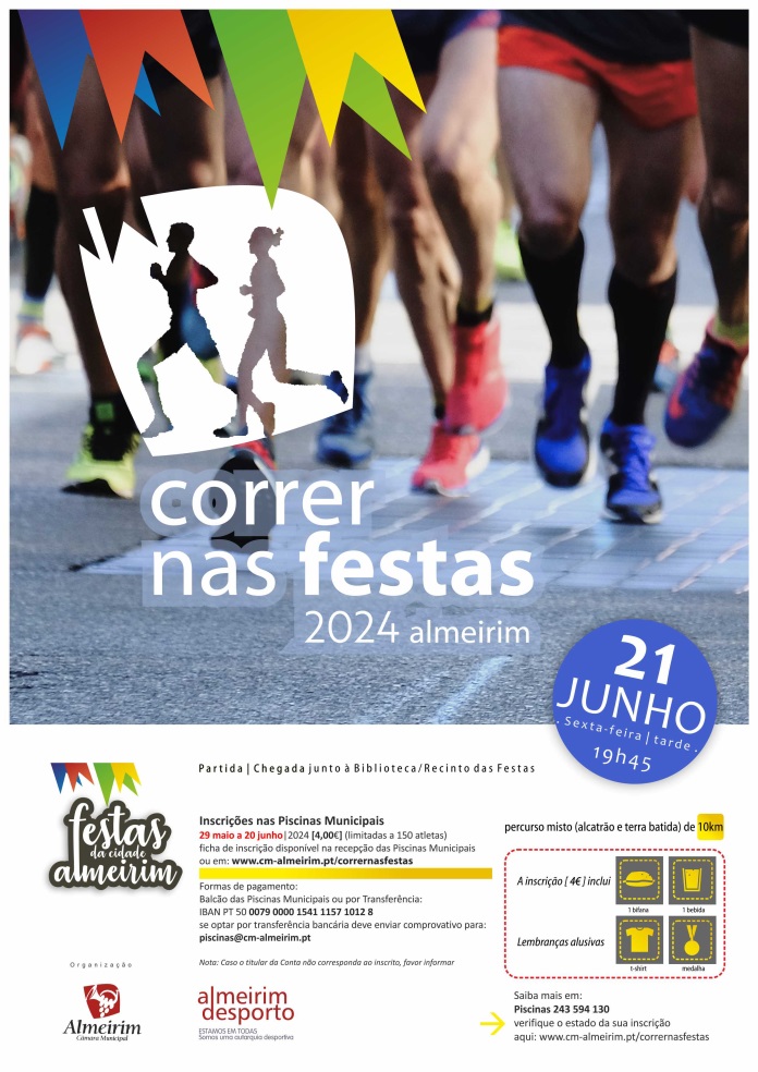 Correr nas Festas 2024 Cartaz