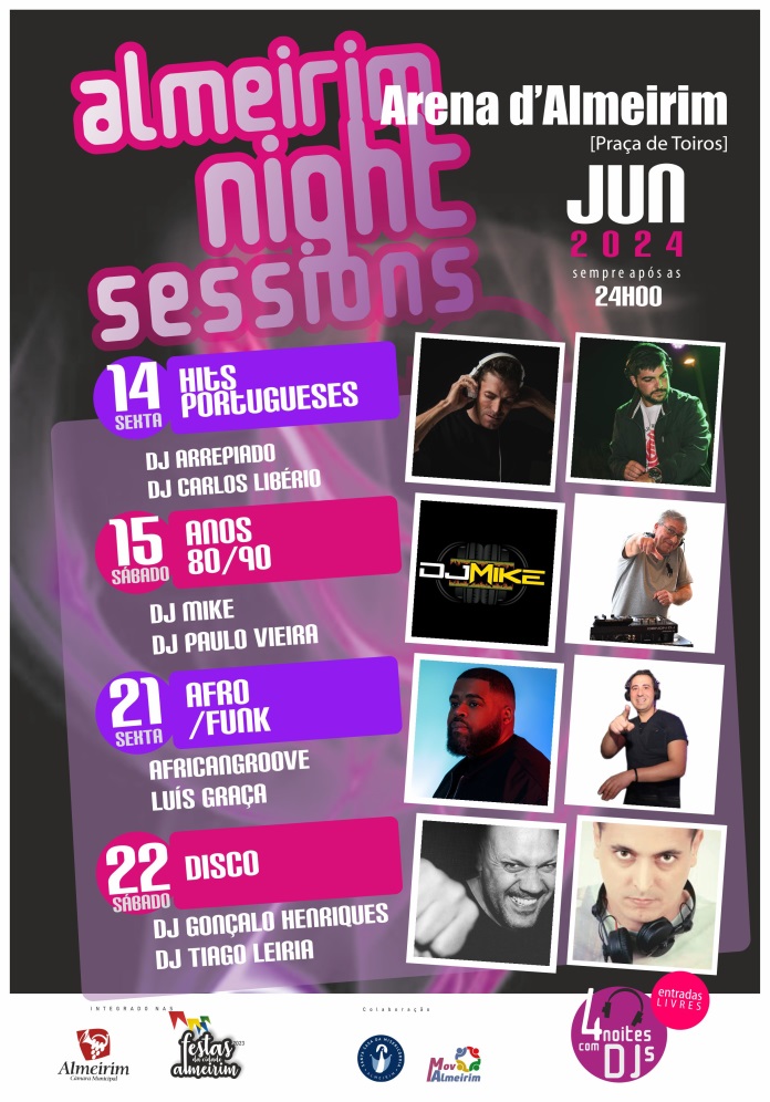 festas 2024 night sessions DJ