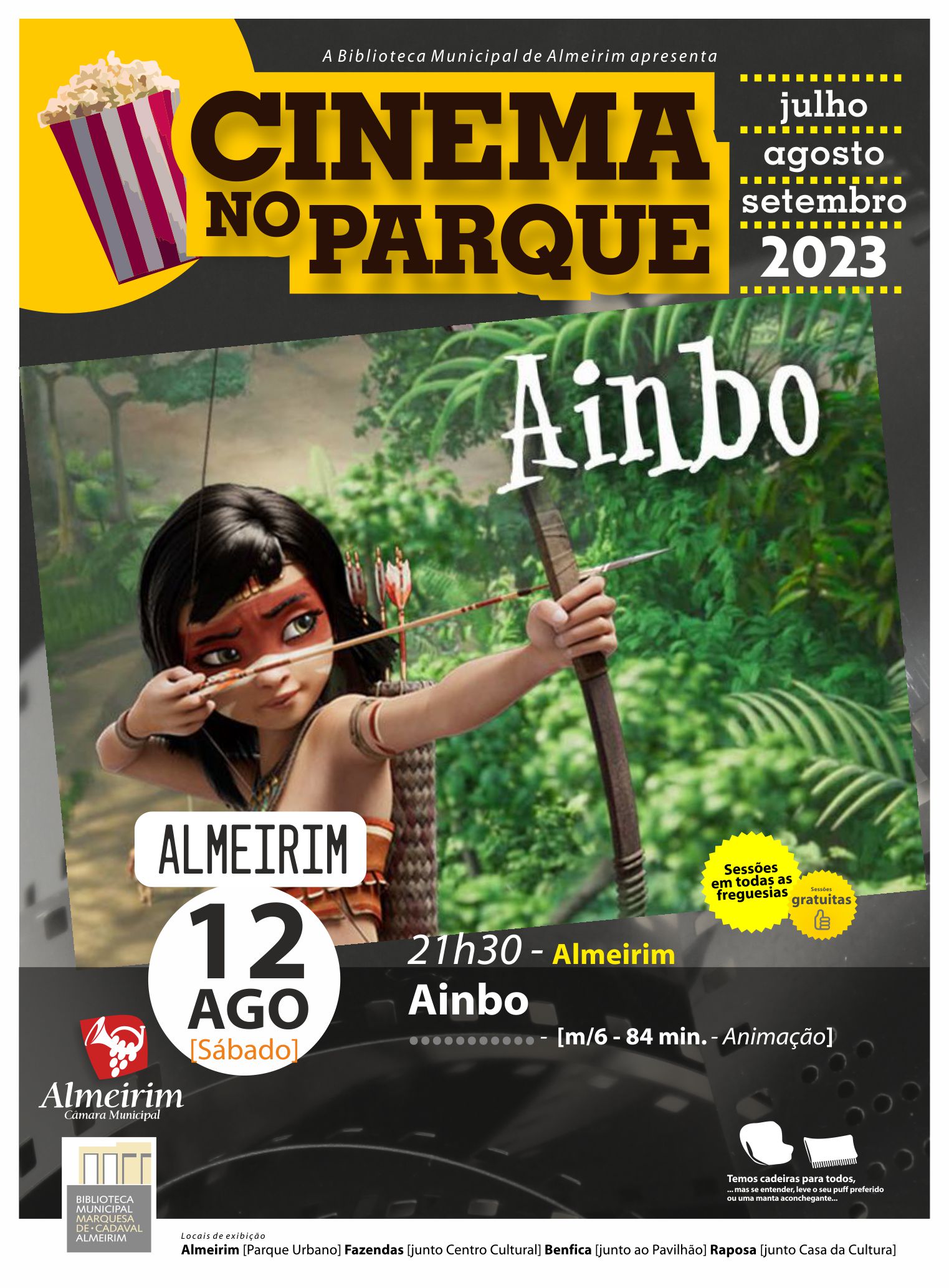 cinema no parque 2023 ainbo 12ago