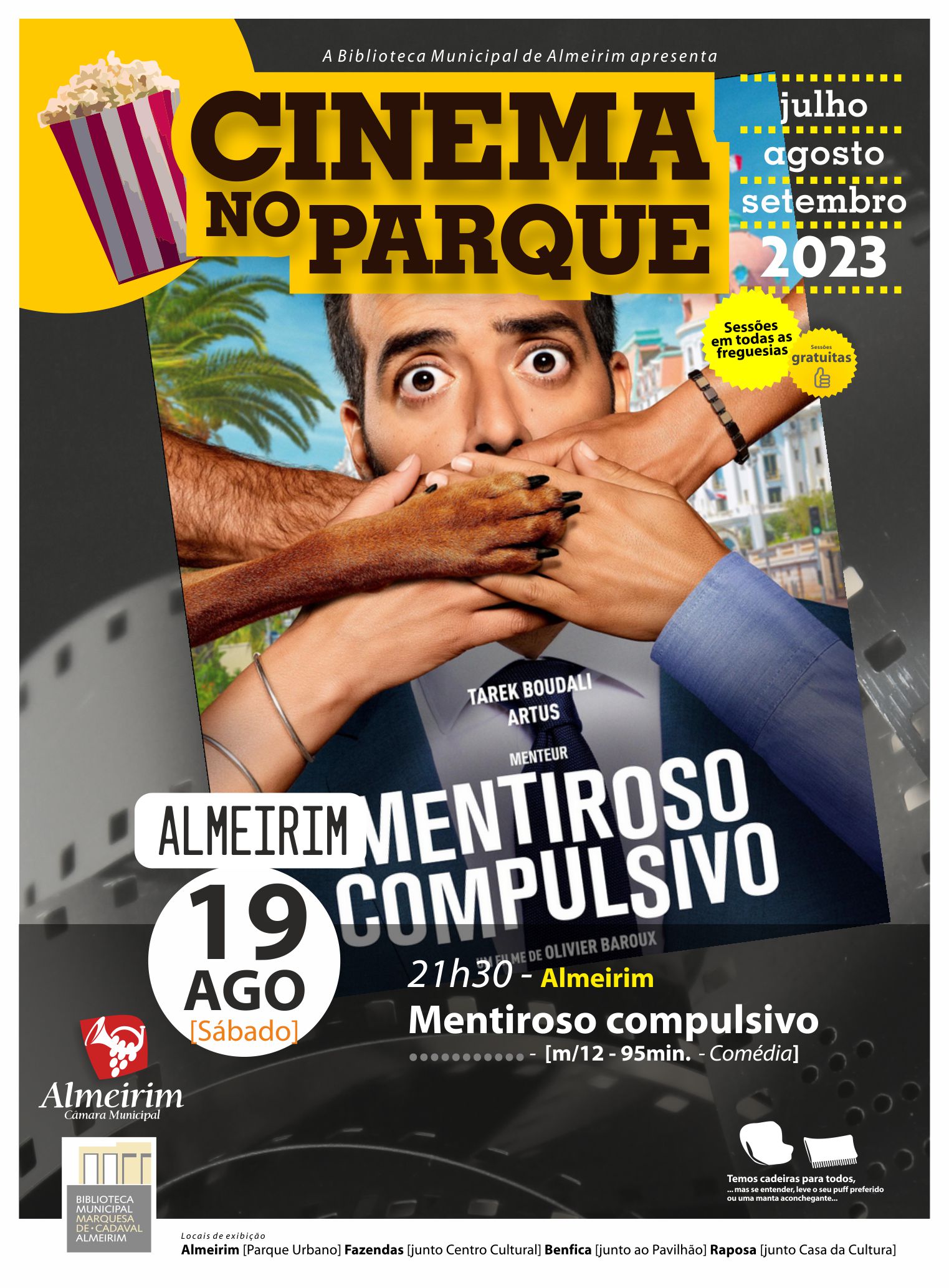 cinema no parque 2023 mentiroso 19ago