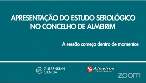 Apresentação do estudo serológico no Concelho de Almeirim