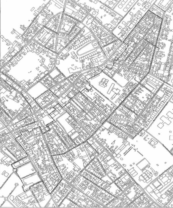 Delimitação da área de Limitação Urbana de Almeirim