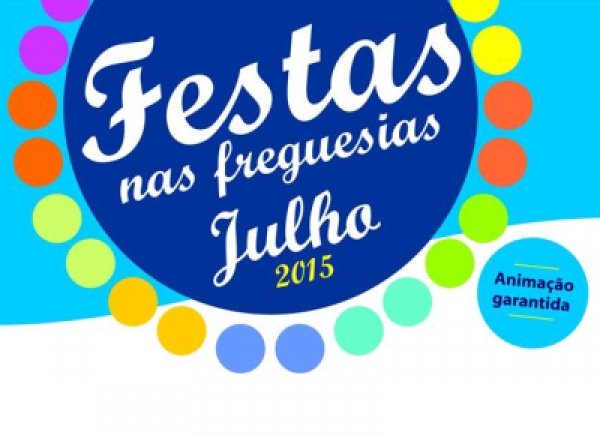 Festas no Concelho para o mês de julho