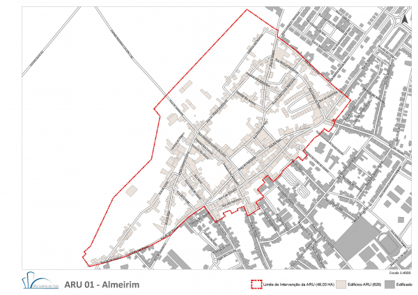 Programa Estratégico de Reabilitação Urbana de Almeirim - ARU 01 e 02