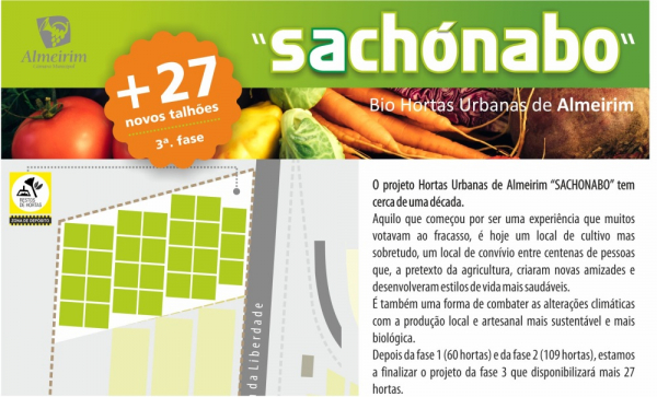 &quot;Sachónabo&quot; - Bio Hortas de Almeirim - 3ª Fase